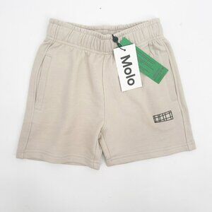 Molo Boys Size 5 / 110cm Cream Colored Adian Sweat Shorts
